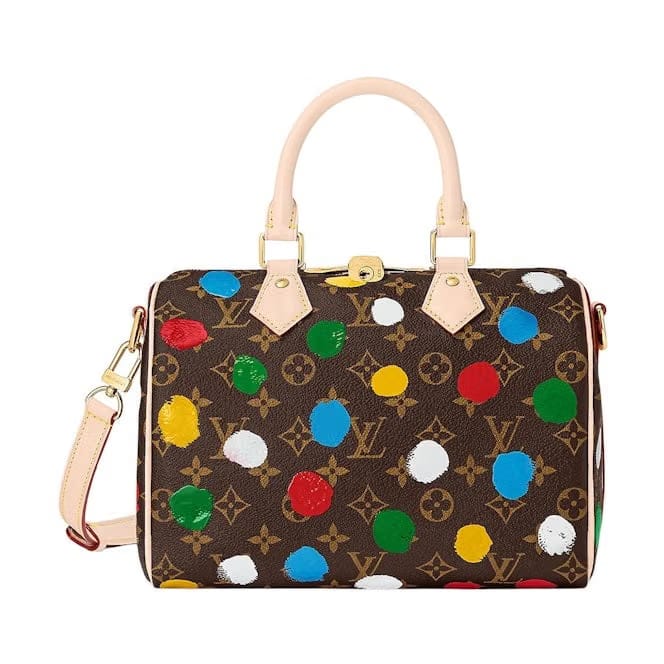 Louis Vuitton x Yayoi Kusama Speedy Bandouliere 25 Monogram Multicolor