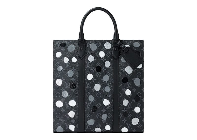 Louis Vuitton x Yayoi Kusama Sac Plat Monogram Eclipse Black/Silver