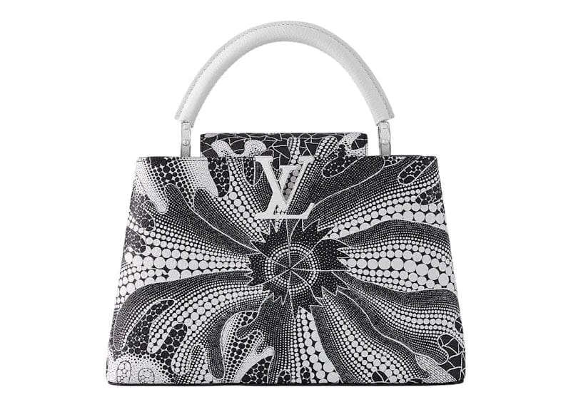 Louis Vuitton x Yayoi Kusama Capucines Mm Black/White