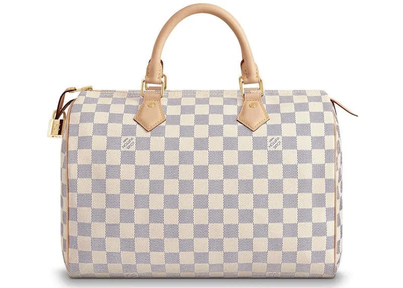 Louis Vuitton Speedy Damier Azur 30 White/Blue