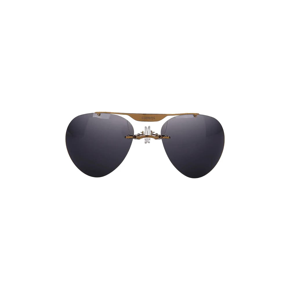 Coperni Clip On Aviator Sunglasses Black