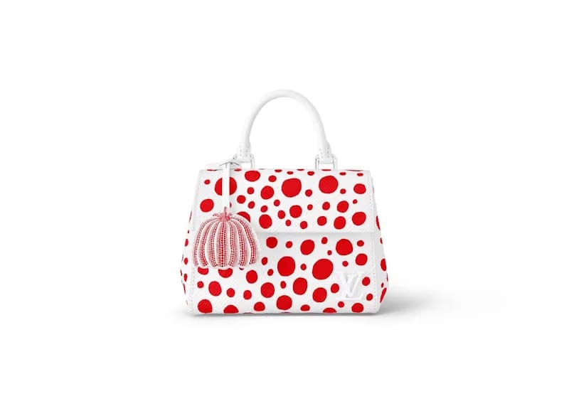 Louis Vuitton Lv x Yk Cluny Mini White/Red