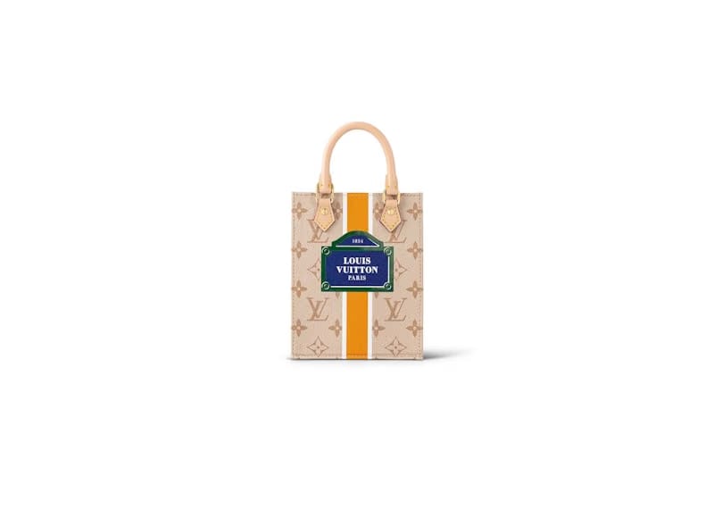 Louis Vuitton Petit Sac Plat Beige/Ocher