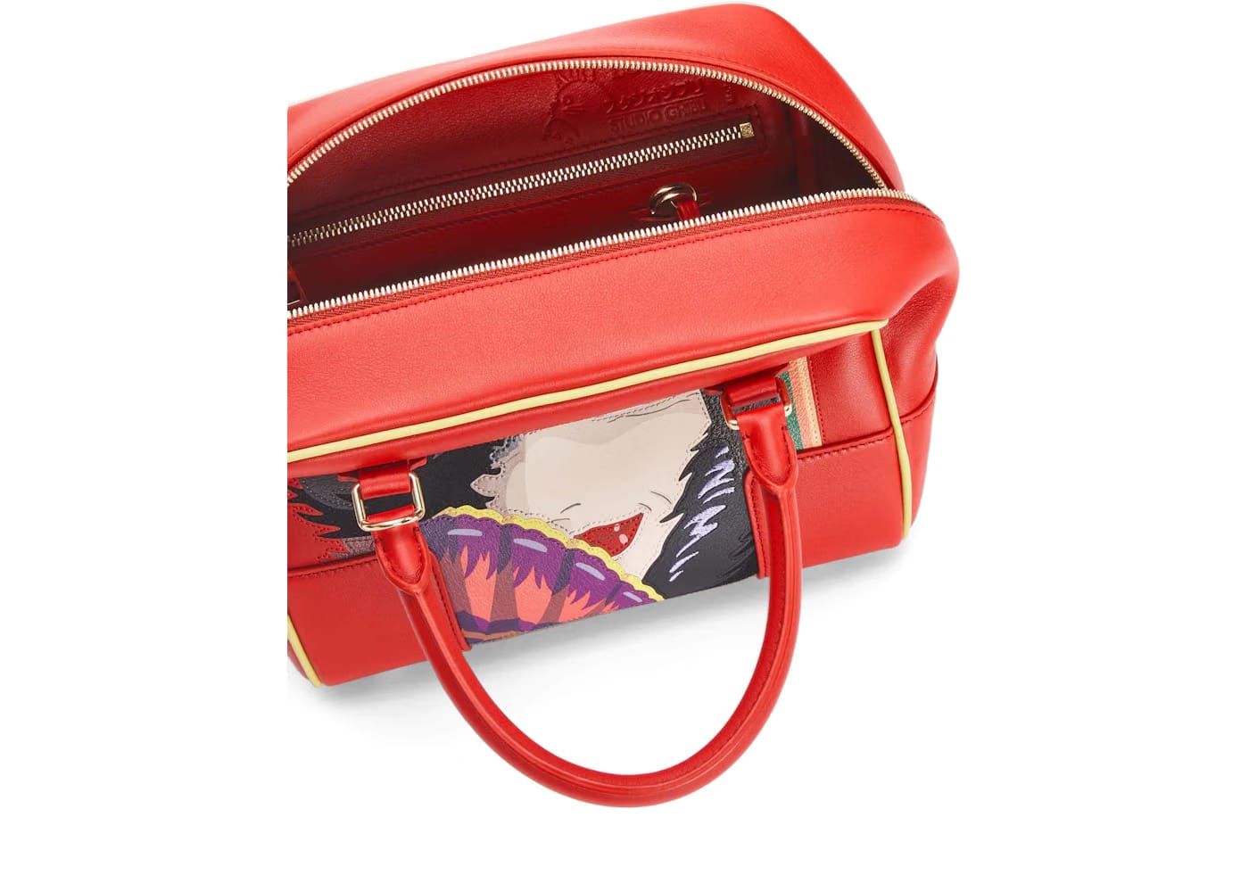 Loewe x Howls Witch Of The Waste Amazona 19 Bag In Nappa Calfskin Red