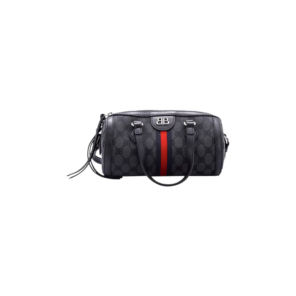 Gucci x Balenciaga The Hacker Project Small Boston Bag Black