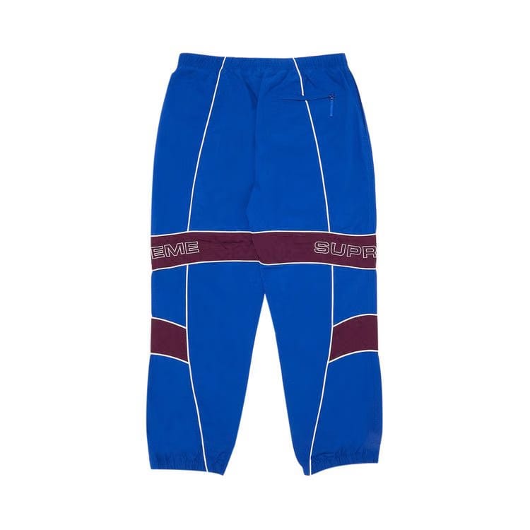 Supreme Jacquard Panel Track Pant Royal