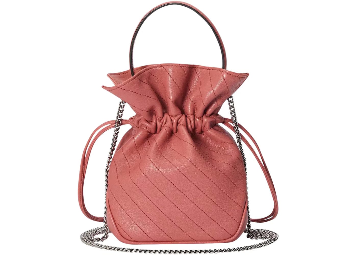 Gucci Blondie Mini Bucket Bag Pink