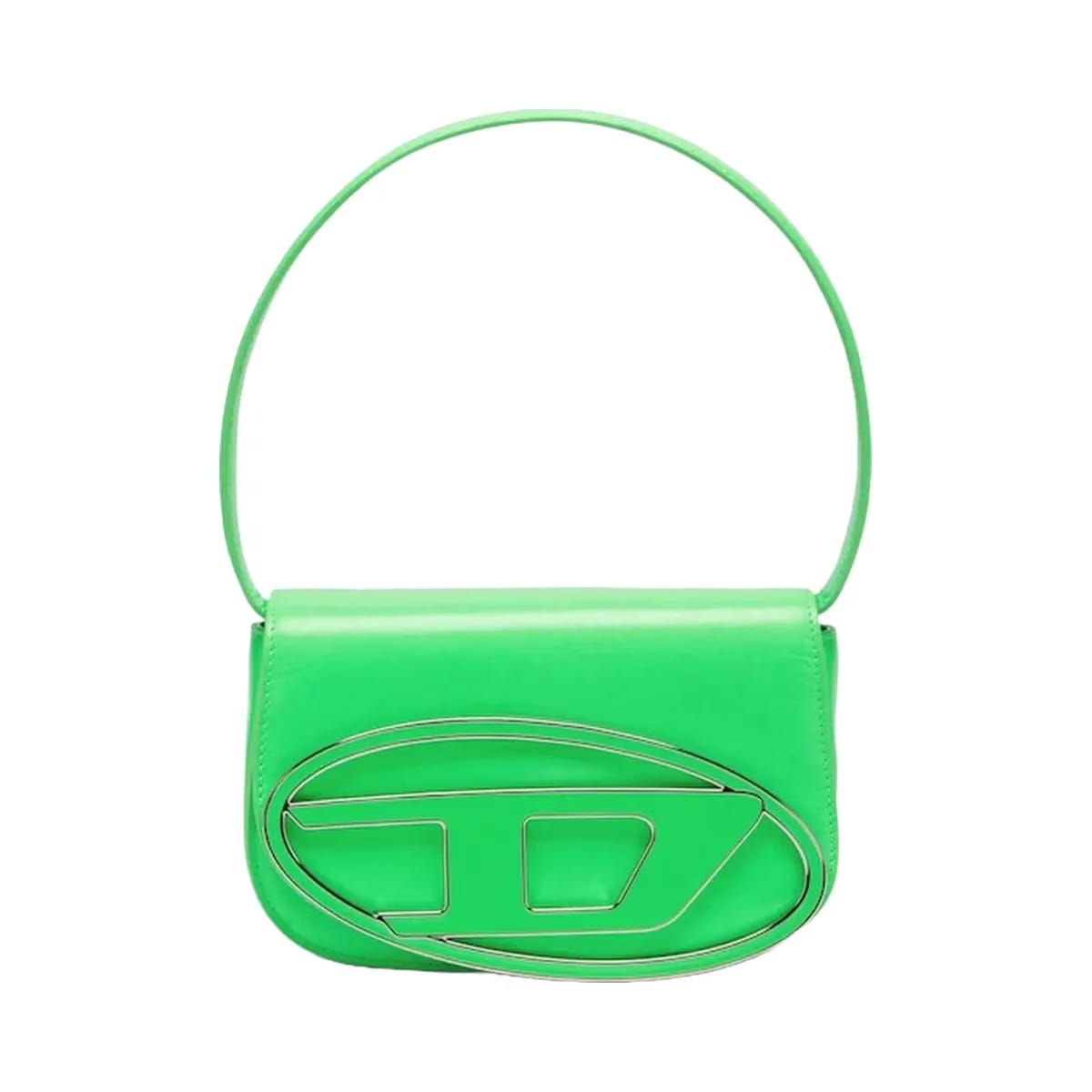 Diesel 1Dr Shoulder Bag Green Fluo