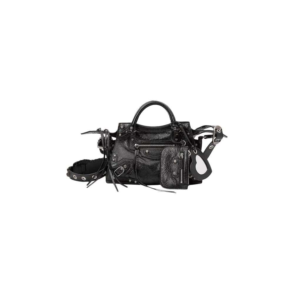 Balenciaga Neo Cagole Handbag Xs Black