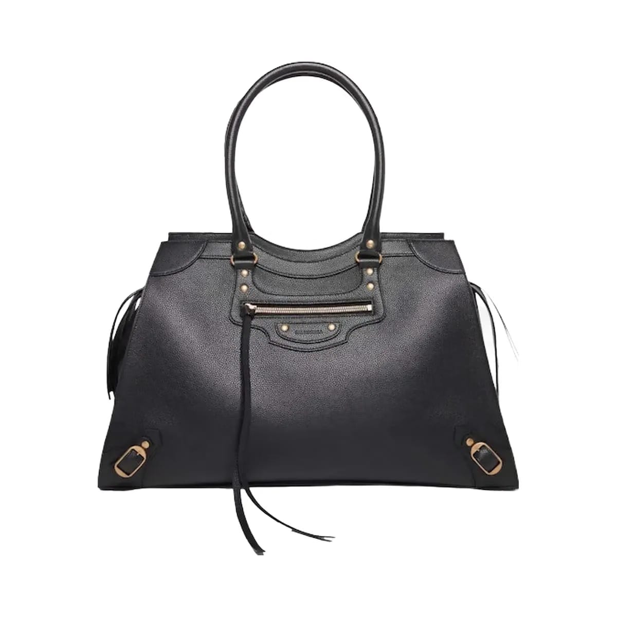 Balenciaga Large Neo Classic City Leather Bag Large Black/Gold