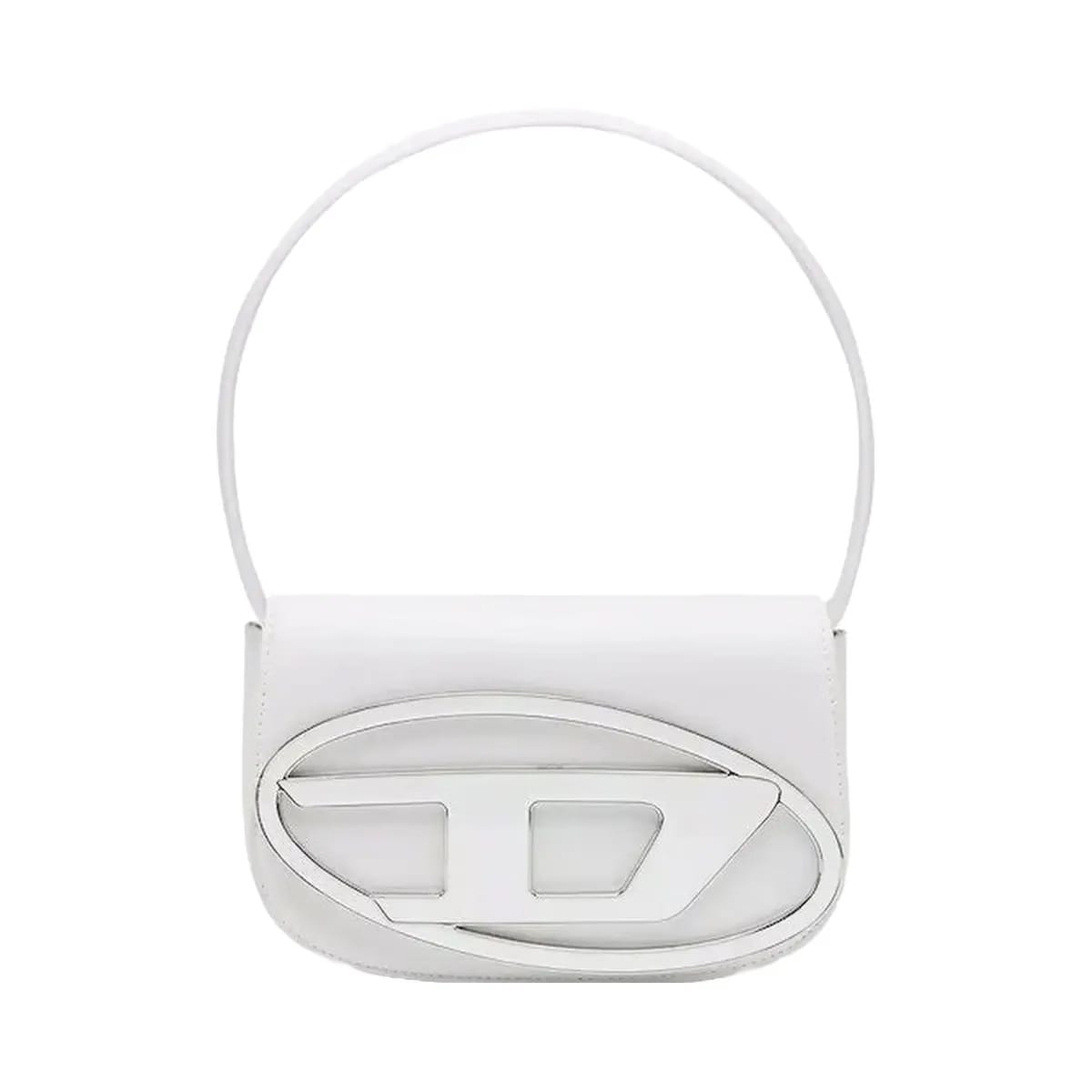 Diesel 1Dr Shoulder Bag Nappa Leather White