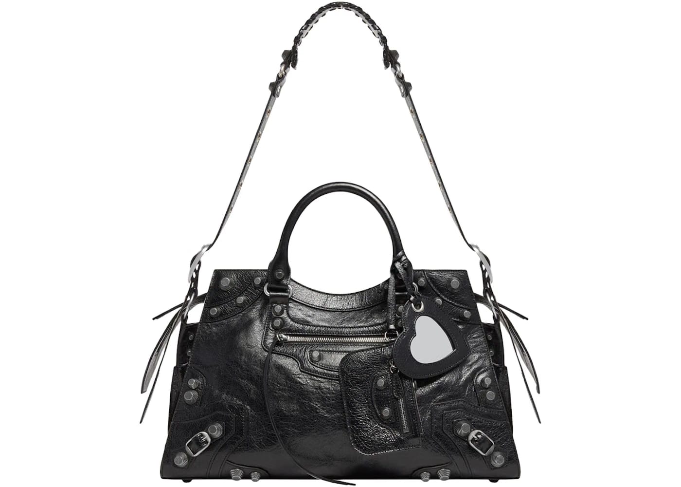 Balenciaga Neo Cagole Handbag Black