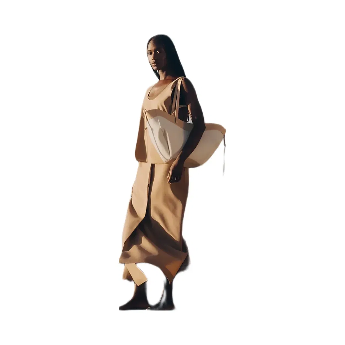 Polene Cyme Beige Canvas