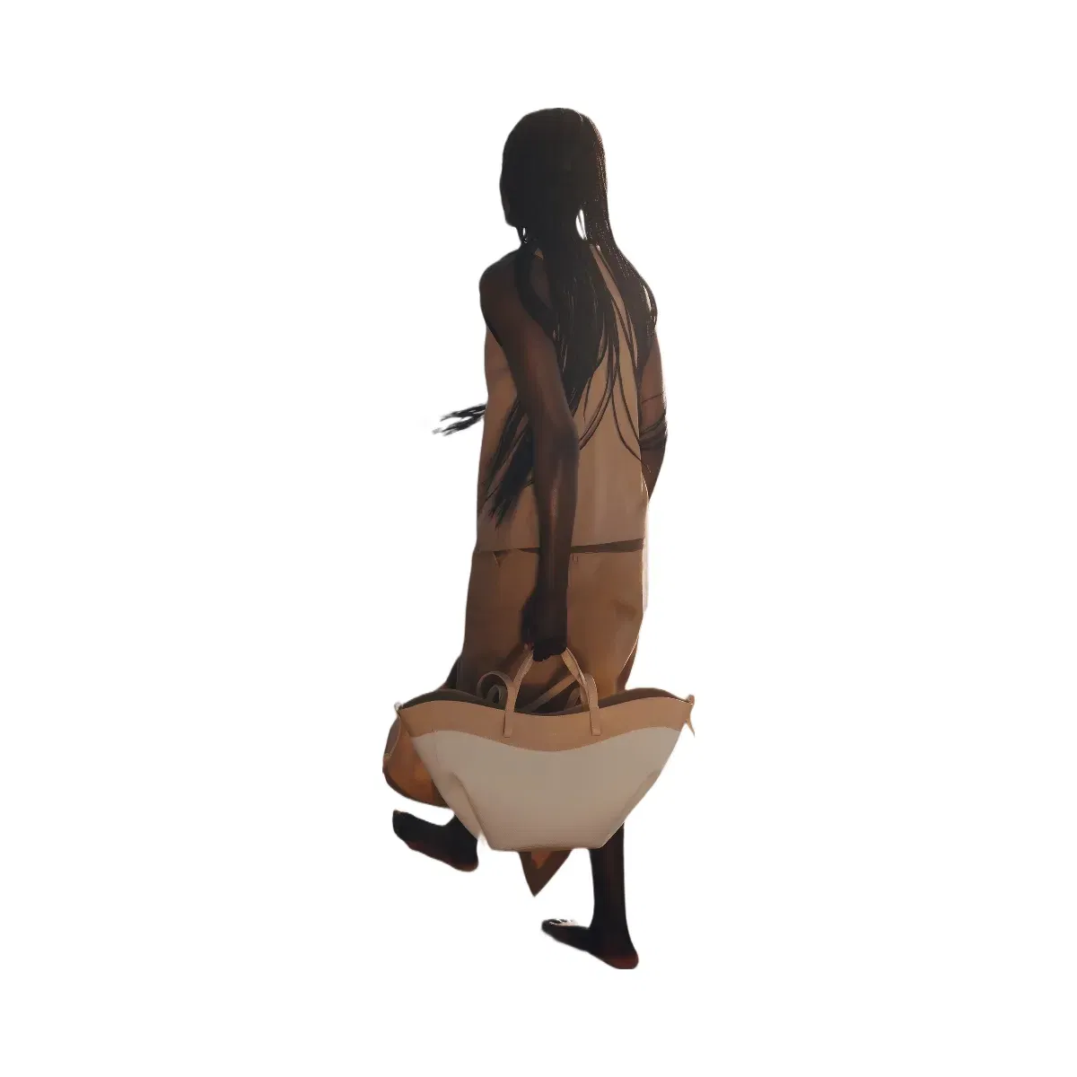 Polene Cyme Beige Canvas