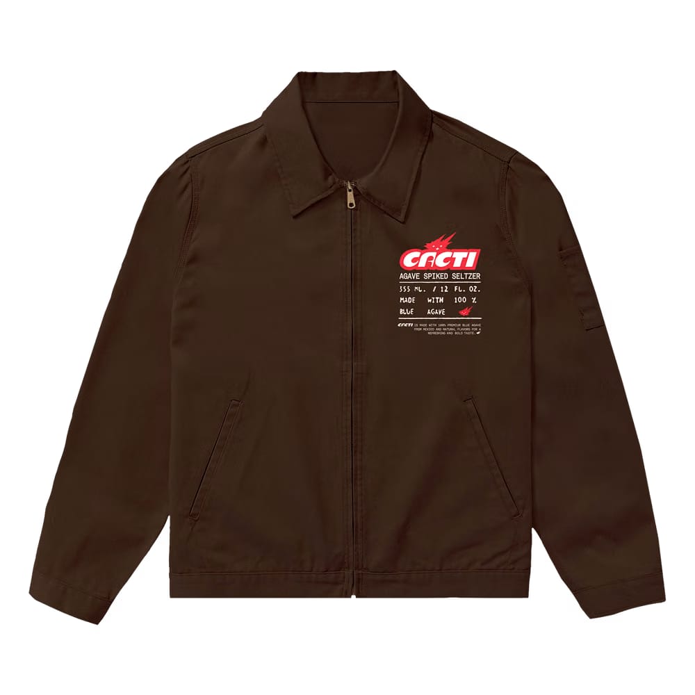Cactus Jack by Travis Scott Heritage Work Jacket Brown