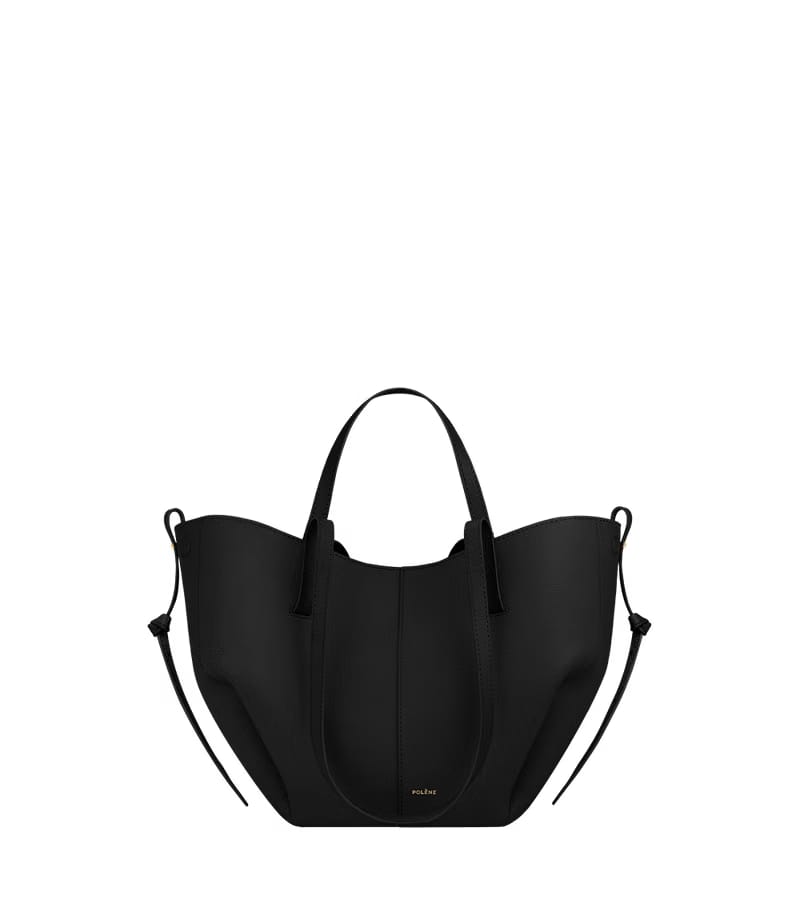 Polene Cyme Mini Textured Black