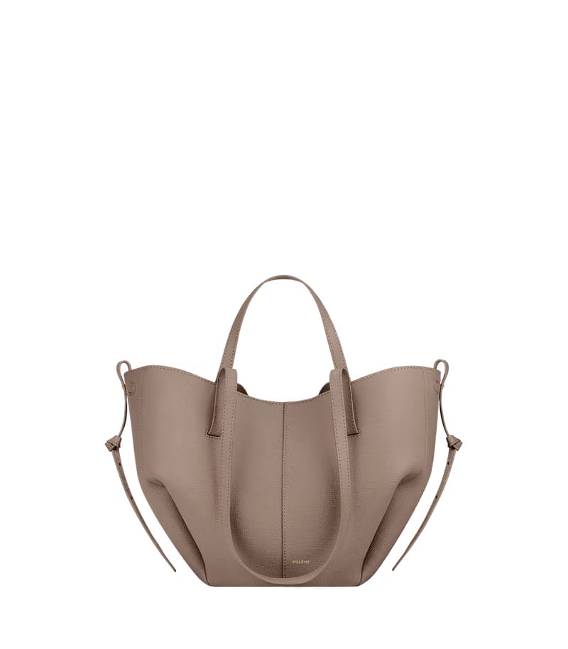 Polene Cyme Mini Textured Taupe