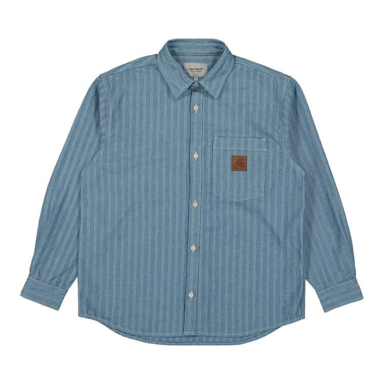 Carhartt WIP Menard Shirt Jacket Rinsed Blue