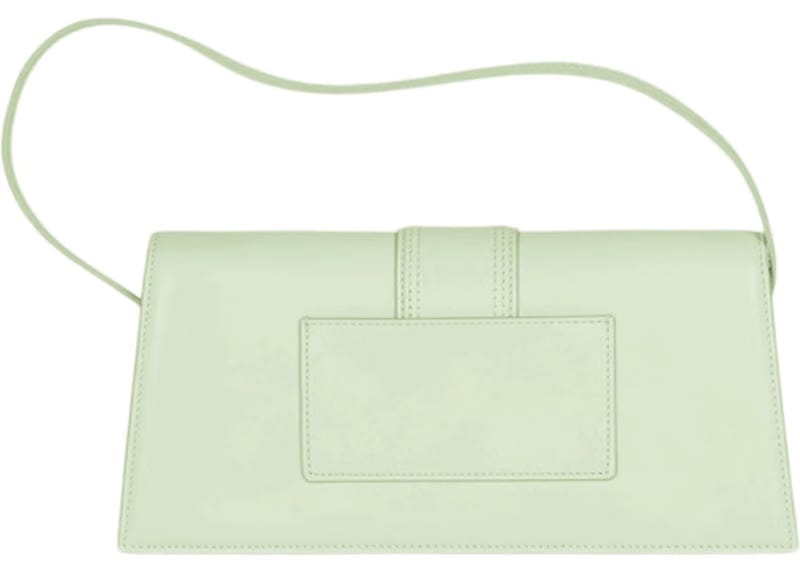 Jacquemus Le Bambino Long Flap Shoulder Bag Light Green