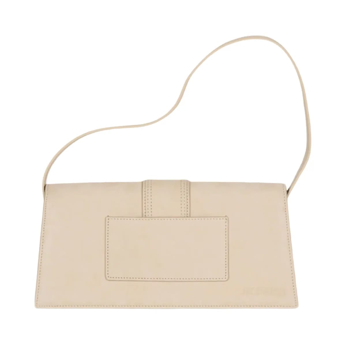 Jacquemus Le Bambino Long Flap Shoulder Bag Dark Beige