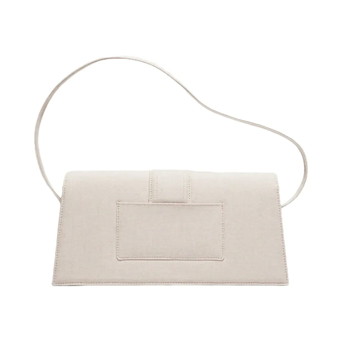 Jacquemus Le Bambino Long Flap Bag Light Greige