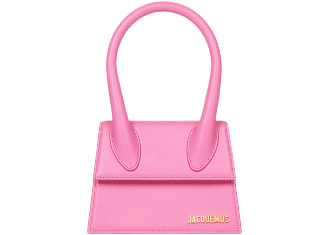 Jacquemus Le Chiquito Moyen Signature Handbag Pink
