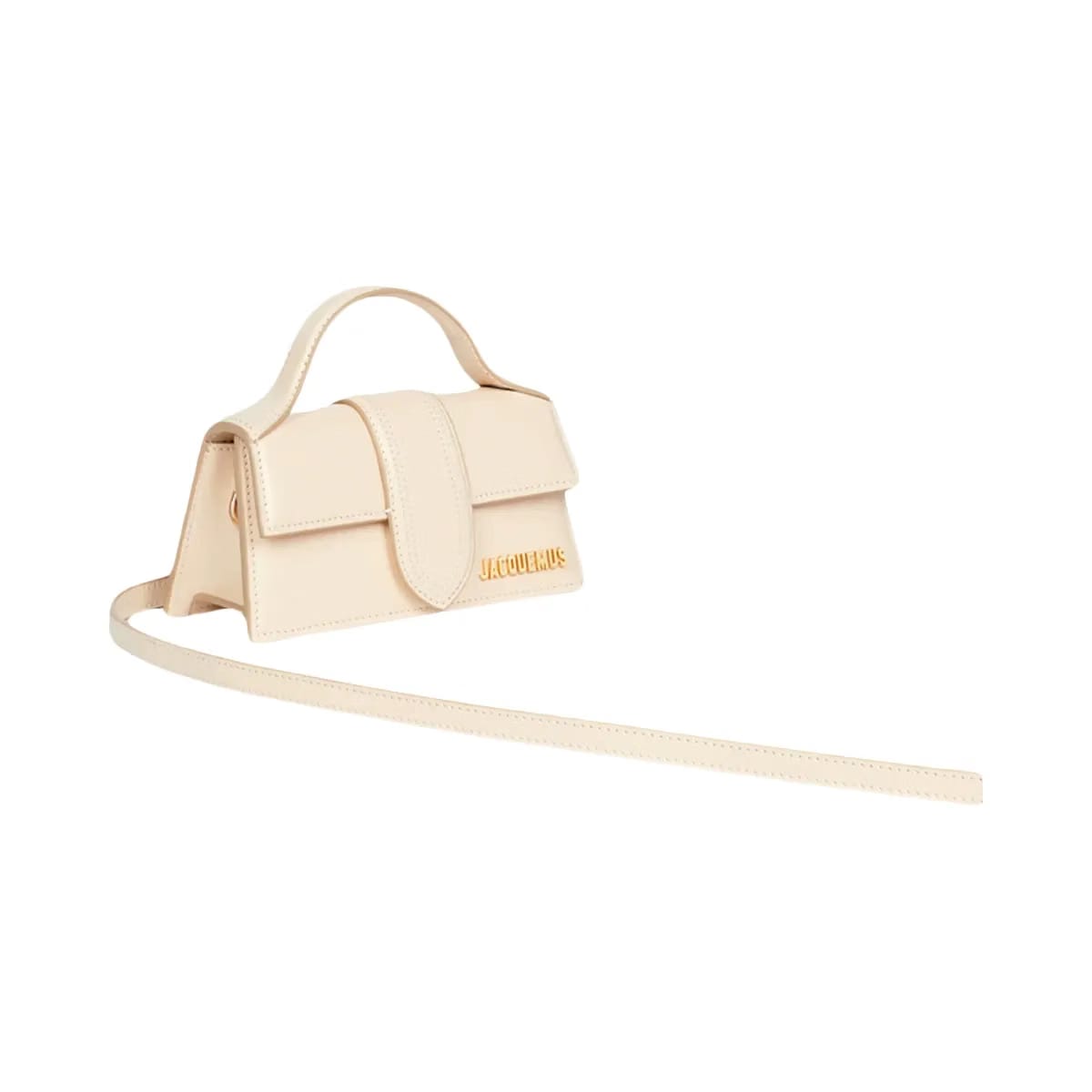Jacquemus Le Bambino Mini Flap Bag Ivory