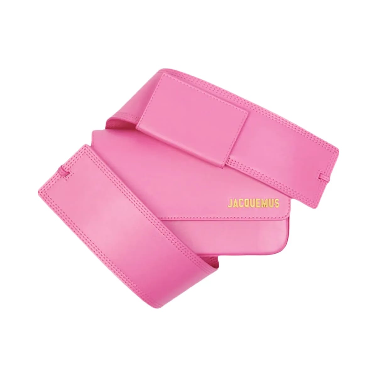 Jacquemus Le Carinu Flap Shoulder Bag Pink