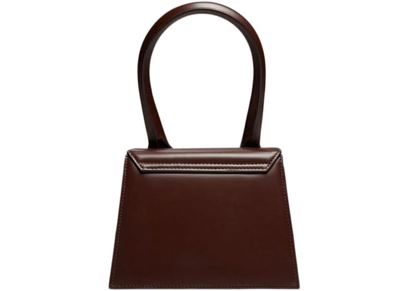 Jacquemus Le Chiquito Moyen Signature Handbag Dark Brown