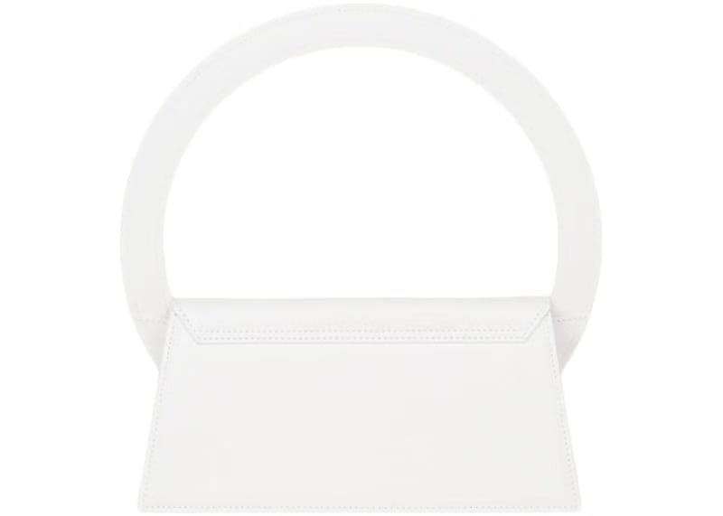 Jacquemus Le Sac Rond Circle Purse White