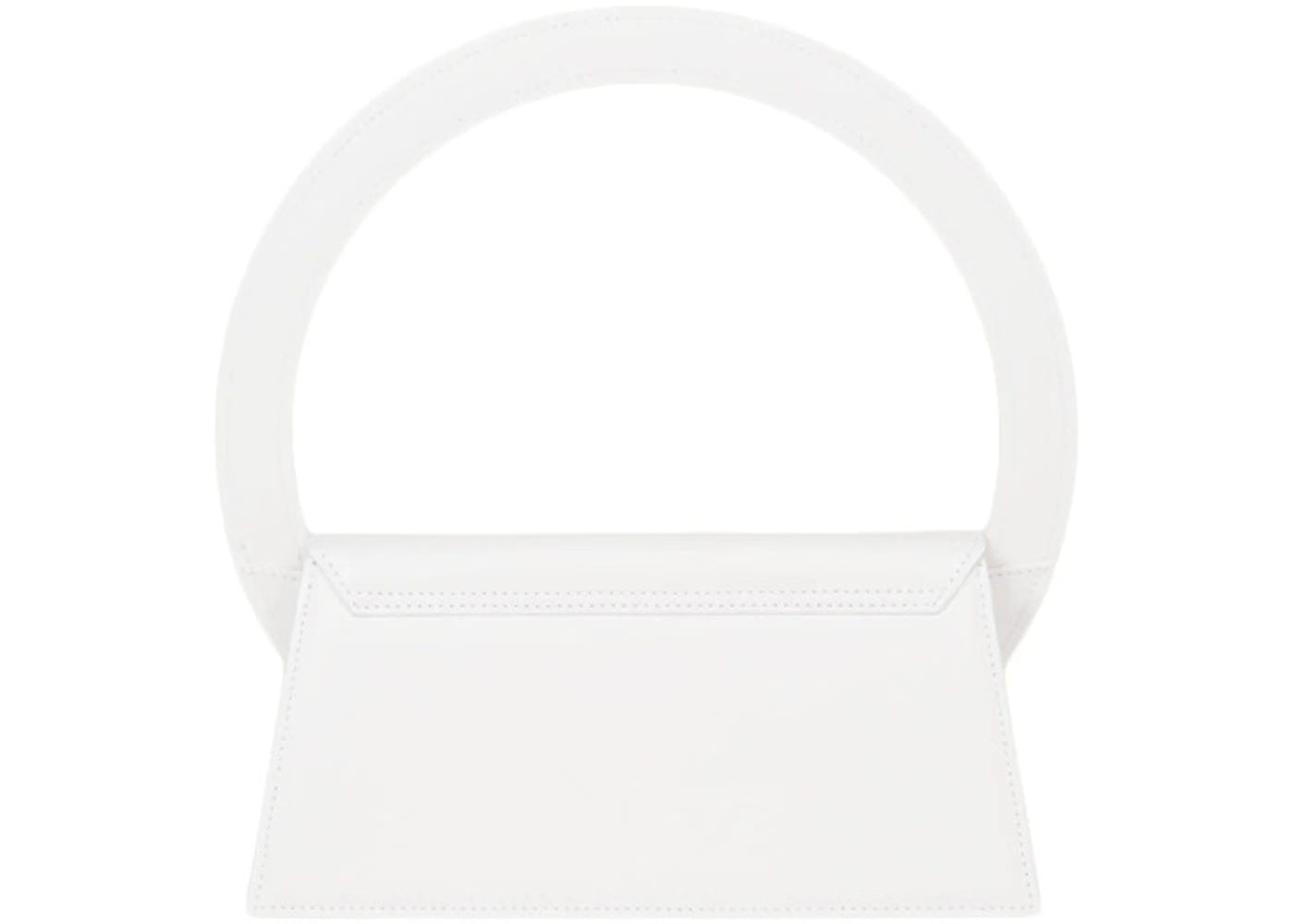 Jacquemus Le Sac Rond Circle Purse White