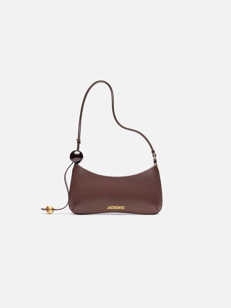 Jacquemus Le Bisou Perle Medium Brown