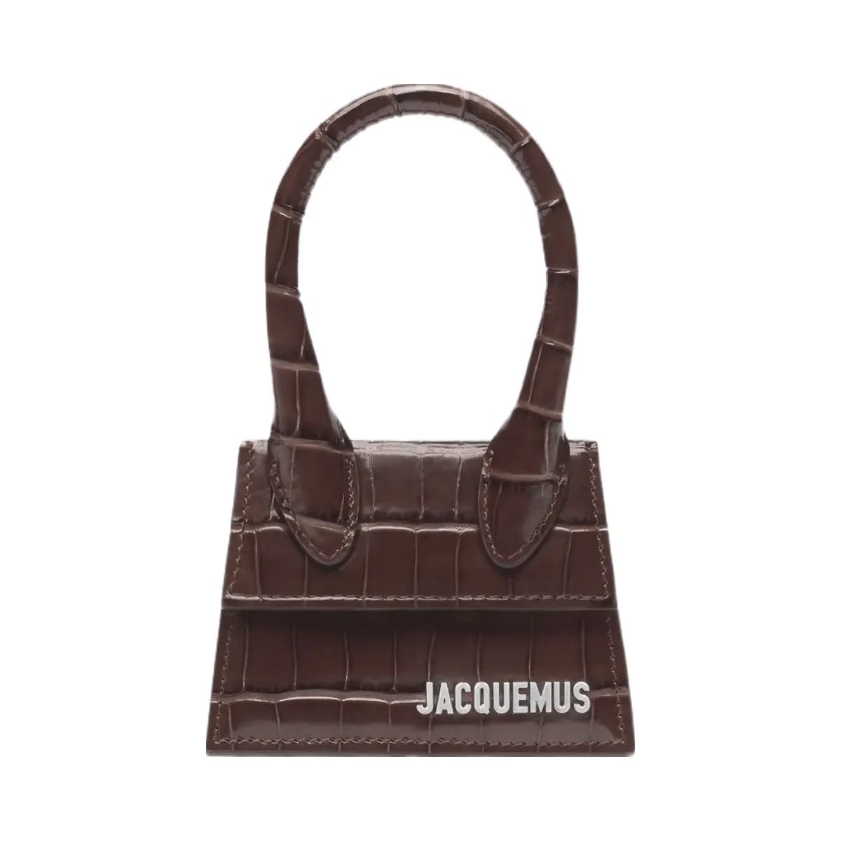 Jacquemus The Chiquito Signature Mini Handbag Dark Brown