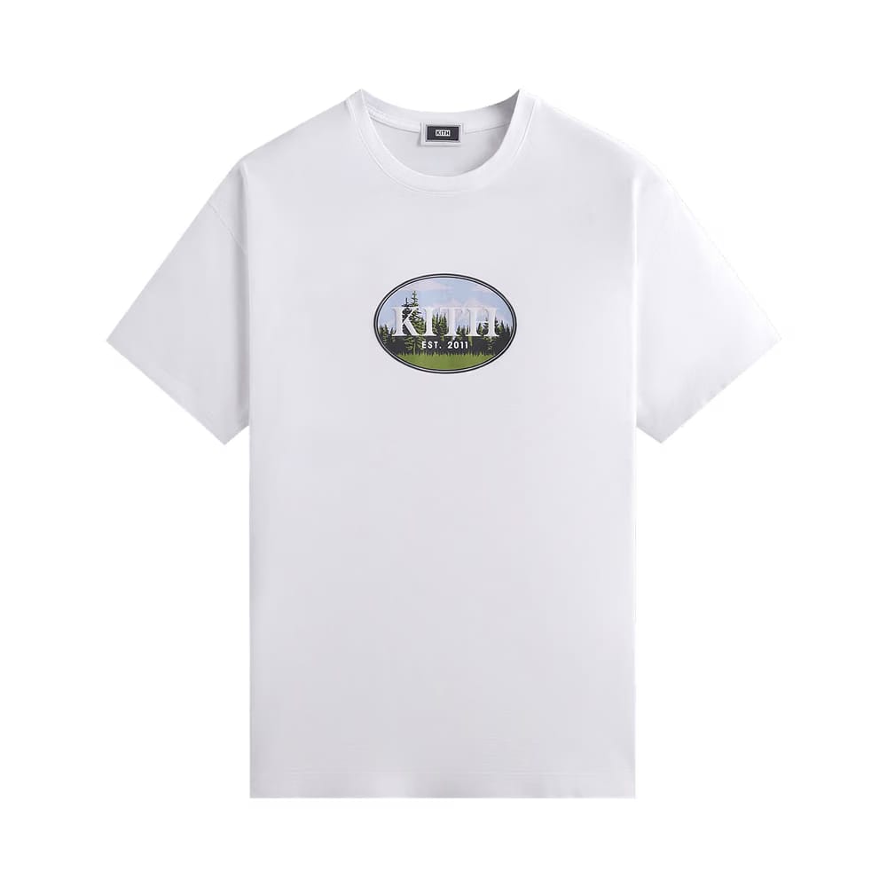 Kith Mountain Scene T-Shirt White