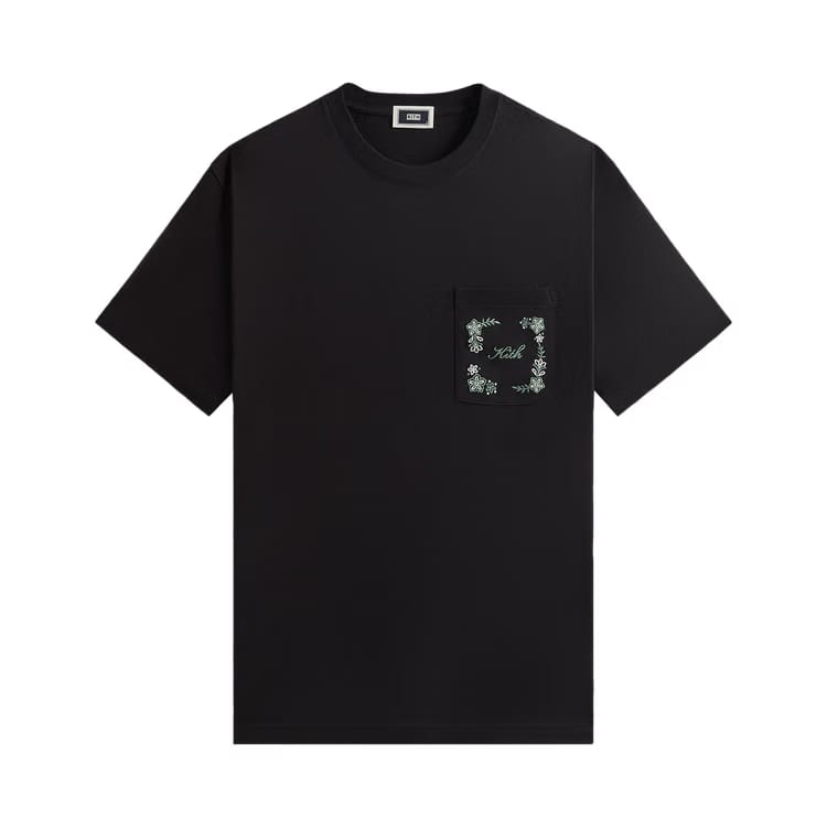 Kith Paisley Pocket T-Shirt Black