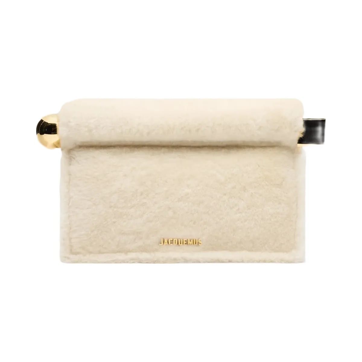 Jacquemus The Rond CarreClutch Take-Out Clutch Off-White