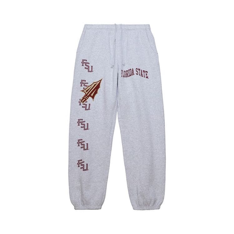 Cactus Jack by Travis Scott x Mitchell & Ness Florida State University Sweatpants Grey Heather