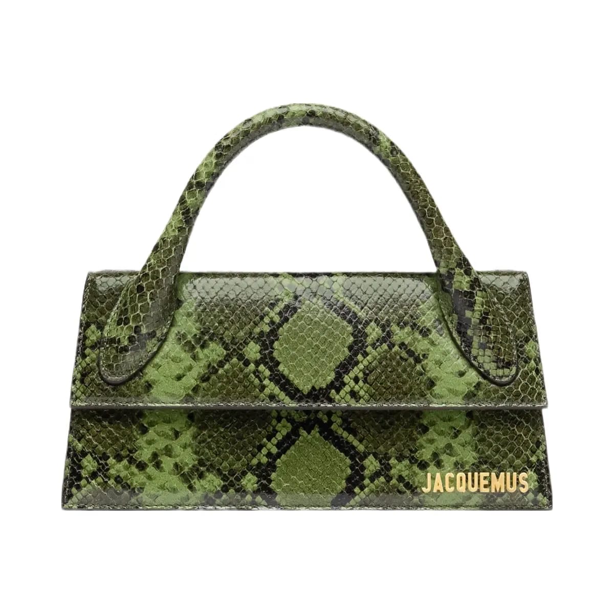 Jacquemus The Long Chiquito Long Signature Handbag Green