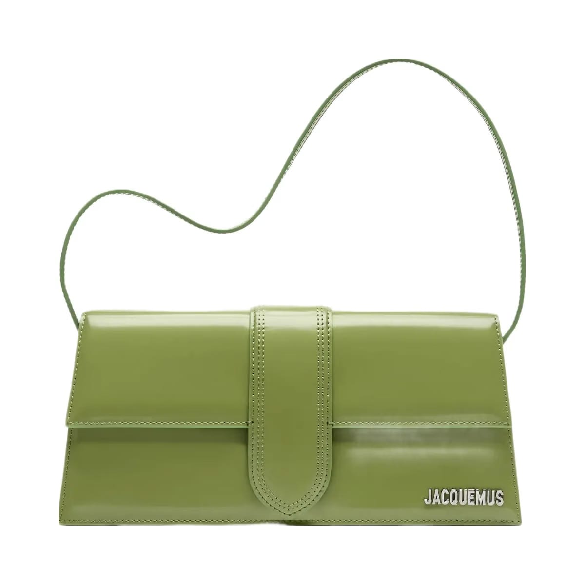 Jacquemus The Long Bambino Long Flap Bag Green