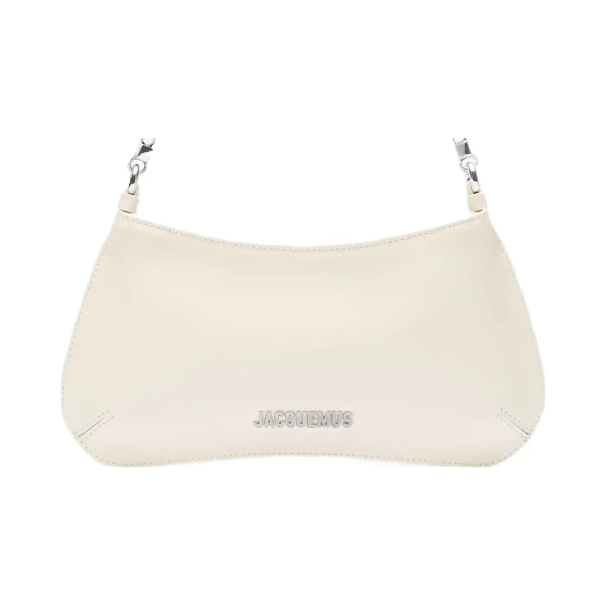 Jacquemus The Small Bisou Chaine Small Shoulder Bag Light Ivory