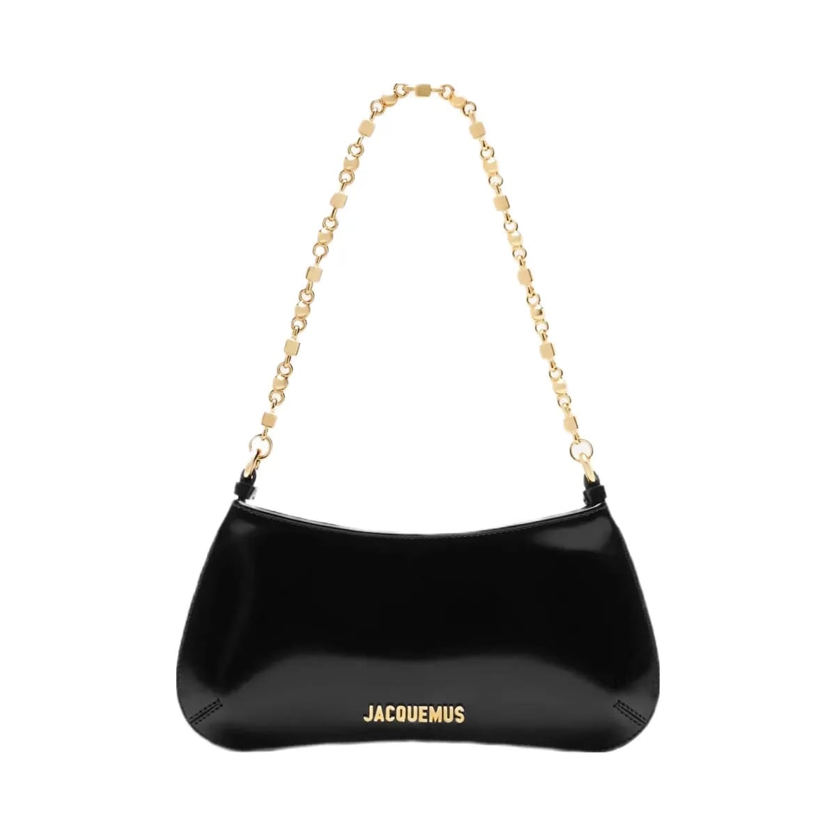 Jacquemus The Small Bisou Chaine Small Shoulder Bag Black