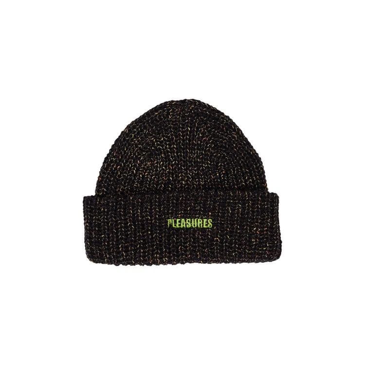 Pleasures Spark Speckled Beanie Black