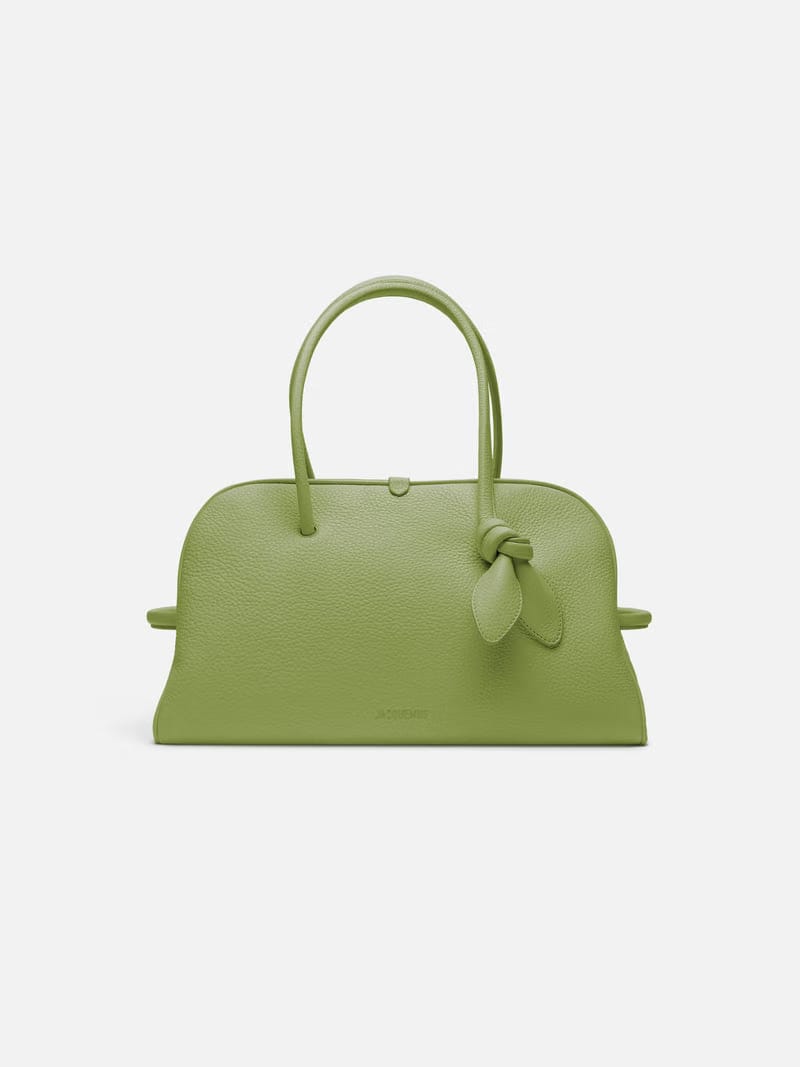 Jacquemus The Turismo Soft Bowling Bag Green