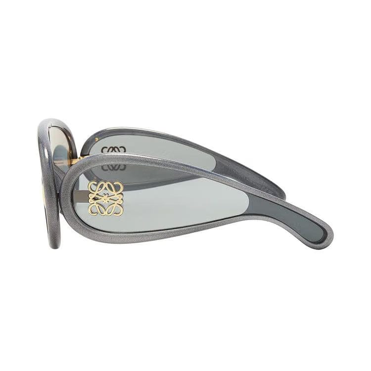 Loewe Paula's Ibiza Shield Sunglasses Black/Blue