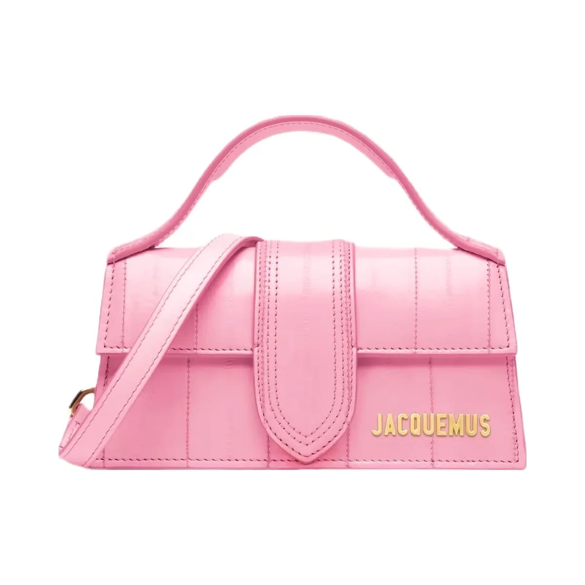 Jacquemus The Bambino Mini Flap Bag Pale Pink