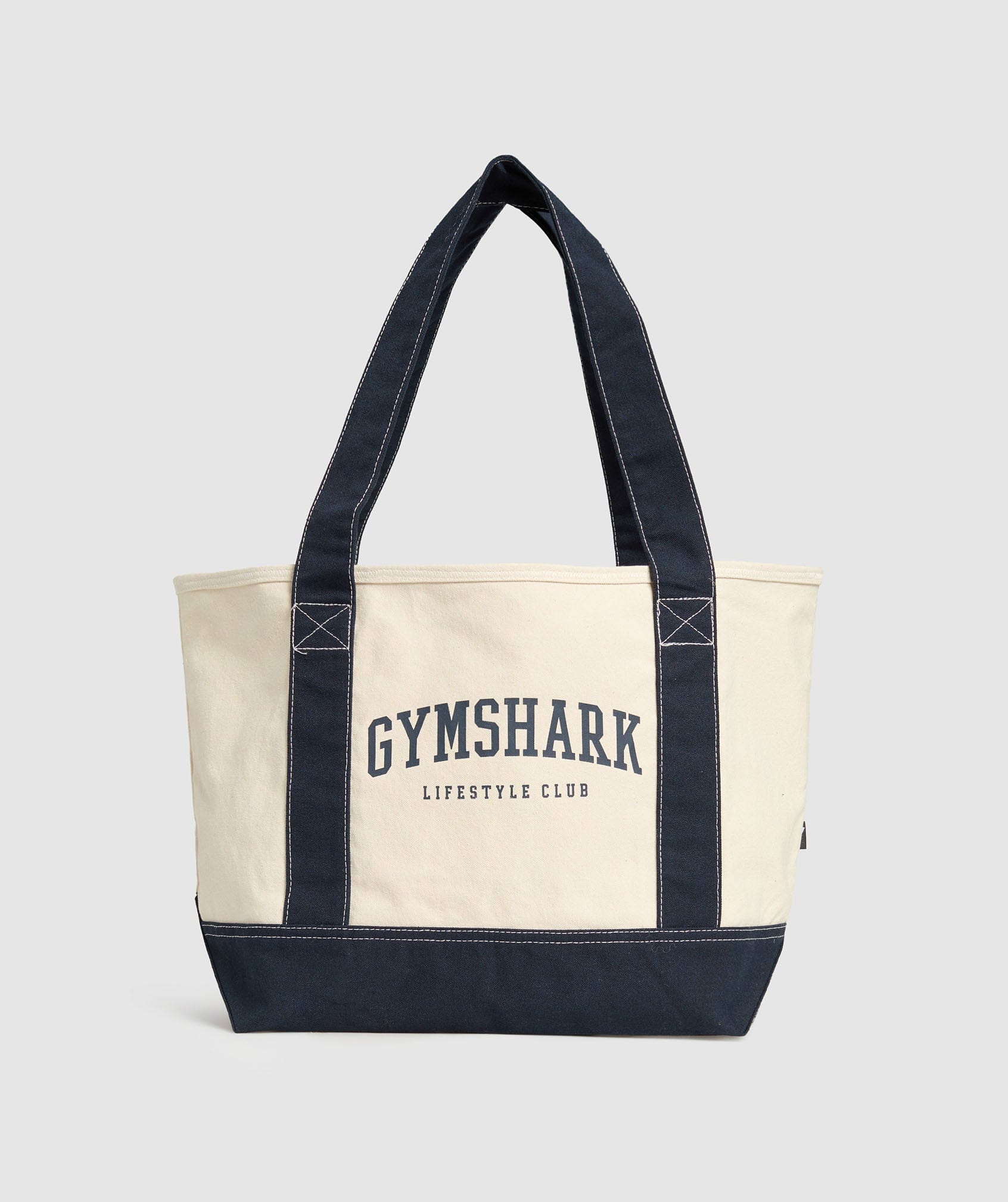 Gymshark Collegiate Oversized Tote Oat White