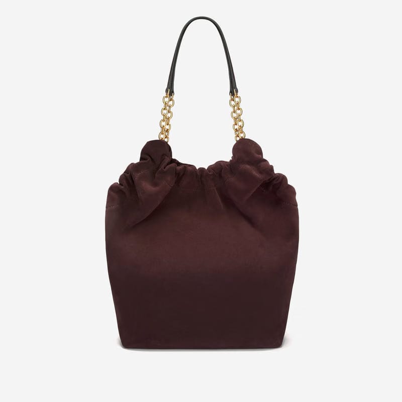 DeMellier The Miami burgundy suede & burgundy smooth