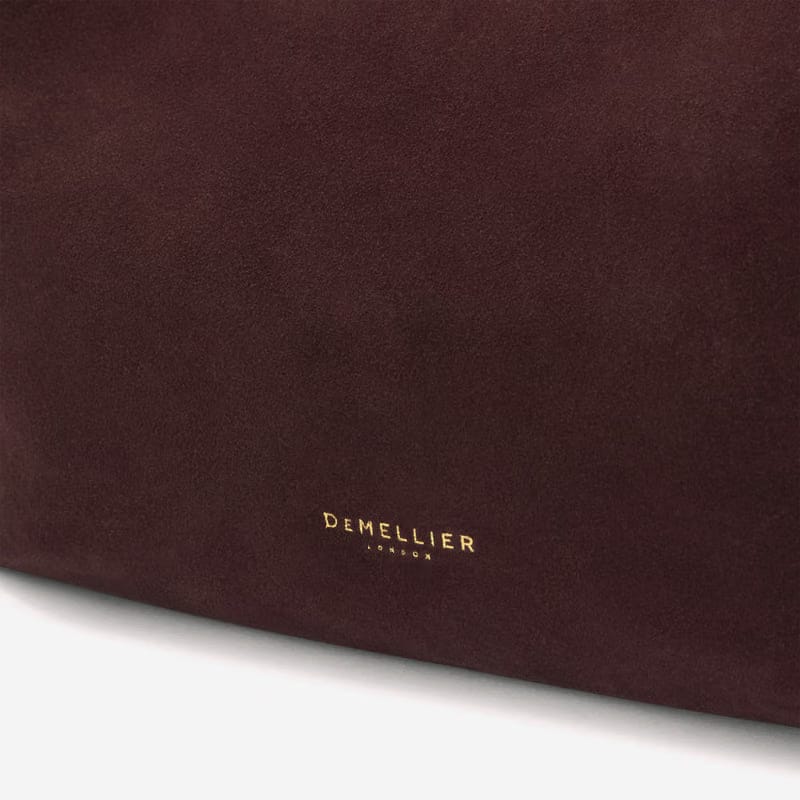 DeMellier The Miami burgundy suede & burgundy smooth
