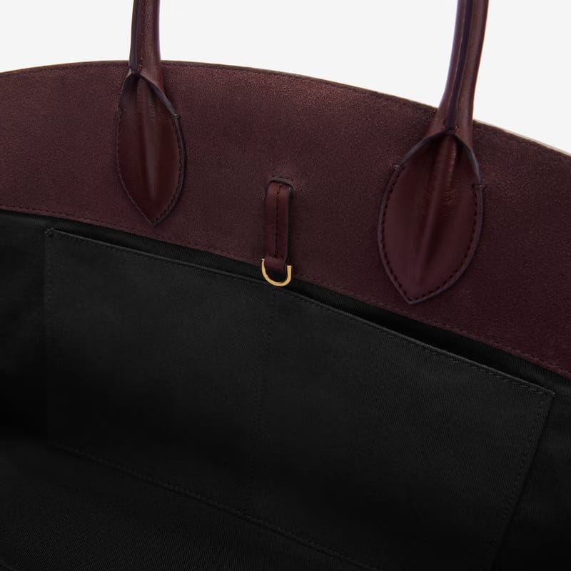 DeMellier The Hudson burgundy suede & burgundy smooth