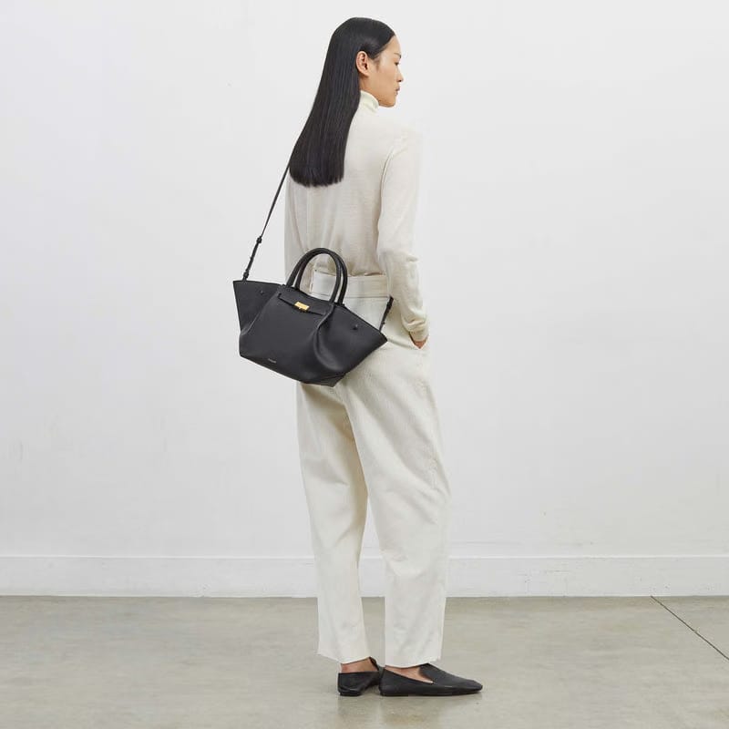 DeMellier The Midi New York deep tan suede & tan smooth